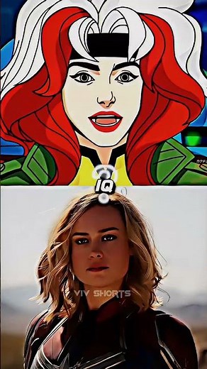 Rogue vs Captain Marvel #vivshorts