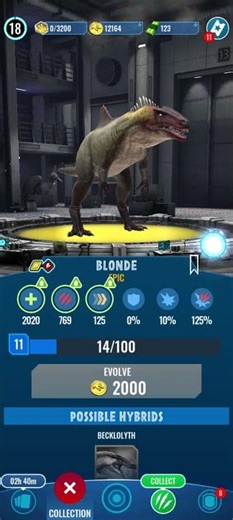 Unlock Epic Blonde Jurassic World Alive!#jurassicworld#jurassicworldalive