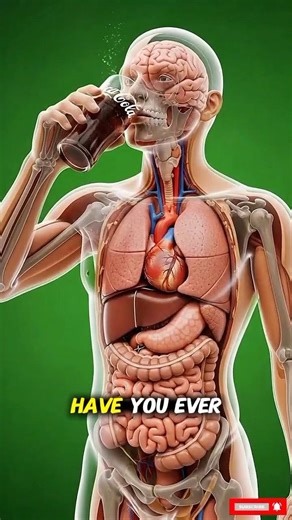 What Coca-Cola Actually Does to Your Body (3D Animation) 🥤😱#short #CocaCola #ViralHealth