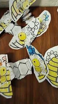 panal de abejas y su ciclo de vida 🐝🌻❤️ #preescolar #primavera #abejas #miel