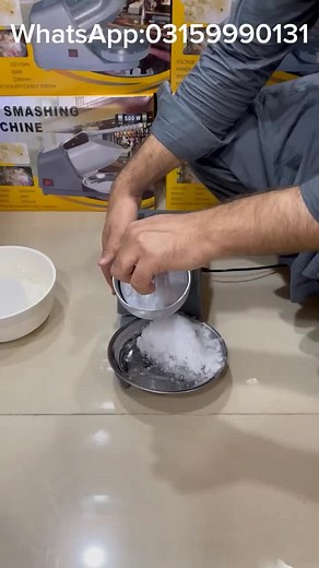 Lot Imported 500W Ice Smashing Electric Crusher Machine #icesmashing #icecrusher #icecrush