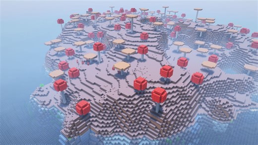 Should Minecraft add new features to mushroom fields biome in upcoming game drop?