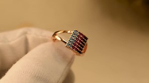 8.8K views · 2.1K reactions | Stylish multi zircon jarai adjustable ring ❤️ 1 dip 18k coated zircons jarao adjustable ring Elevate your style and look with our gorgeous ring ❤️ Shop now : www.meerzah.pk | Meerzah.pk | Facebook