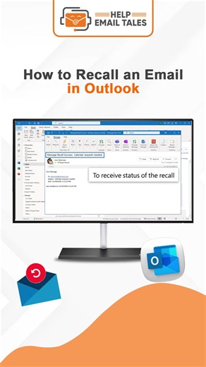 Recall to edit and resend your Outlook message with our step-by-step instructions. . . . . #OutlookTips #EmailMarketing #TechTips #Productivity #MicrosoftOutlook #EmailManagement #WorkSmart #BusinessTips #OfficeHacks #DigitalSkills #USATech #CommunicationSkills #WorkLife #OutlookHacks #SmallBizUSA #helpemailtales | Help Email Tales