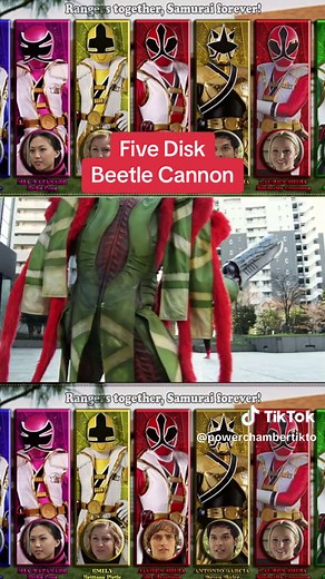 #powerchambertiktok #powerrangers #powerrangerssamurai #gogosamurai #fivediskbeetlecannon #itsmorphintime