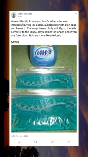 DIY Ice Pack Using Soap - Genius Lifehack!#lifehack #DIYhack #homehack