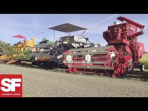 MASSIVE Antique Combine Collection Tour Part 1 | Ageless Iron | Successful Farming