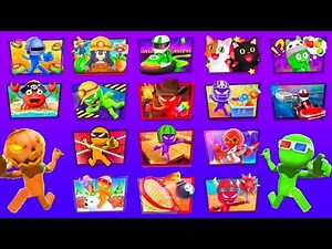 The STICKMAN Party 1 2 3 4 All NEW Minigames 2025 Gameplay UPDATED Walkthrough (Android/ios)