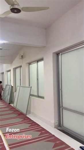 Aluminium windows installed in malir cantt karachi 💥