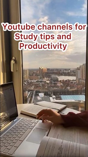 Youtube channels for study tips and productivity #education #study #youtube