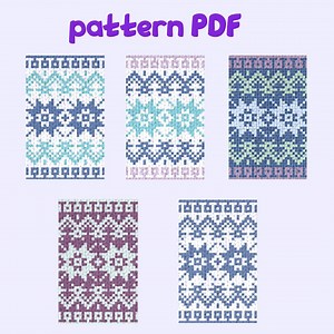 Norwegian Star Knitting Pattern: Fair Isle Stranded Colorwork (PDF) - Etsy