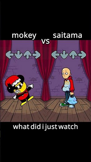 saitama vs mokey fnf character test