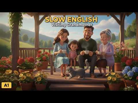 Visiting Grandmother/English Listening Practice for Beginners (A1 Level, Slow English)