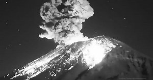 El volcán Popocatépetl y sus erupciones más importantes