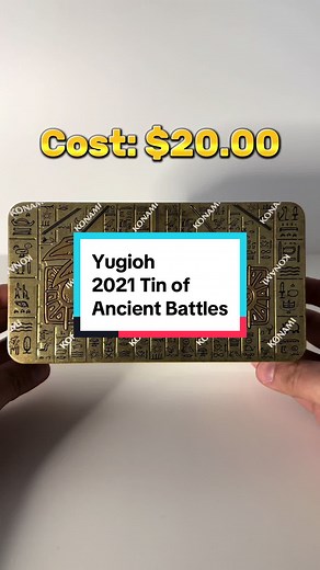Unboxing Yu-Gi-Oh! 2021 Tin of Ancient Battles | Card Opening and Pack Opening