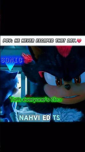 The Moment Shadow Remembered Maria 💔 | Sonic the Hedgehog 3 | Part 55 #shorts #viralshorts