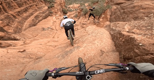 MTB YouTuber Rides the Gnarliest Legal Trail in the World and Takes a Huge Slam