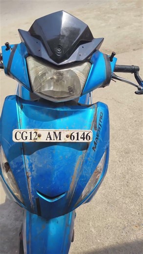 Maestro bubble visor and lever protector💥fitting 🥵#modification #scooty #bikeaccessories #trending