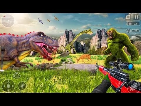 Killer Hunter Gaming presents🎮| Dino Hunter 3D🦖Ultimate Dinosaur Shooting & Jungle Survival Gameplay