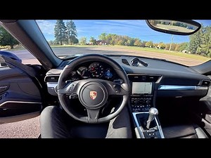 2014 Porsche 911 (7-Speed Manual 991.1 Base) - POV Driving Impressions