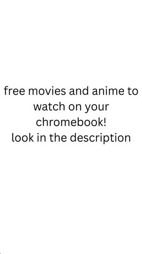 free movies and anime for school computer