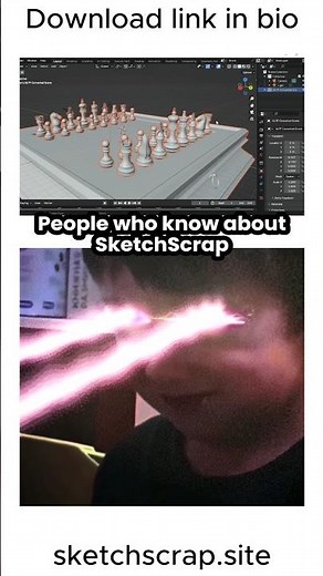 Download any 3d model in one click 🔽Download link in bio #blender #3dmodeling sketchfab no download.