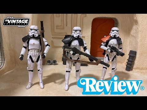 Awesome Star Wars The Vintage Collection Sandtrooper! (Custom)