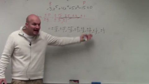 Math tutorial for how to use and apply the rational zero test