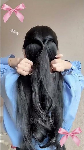 🎀 Great hairstyle for school, easy and quick (Pretty Hairstyles)