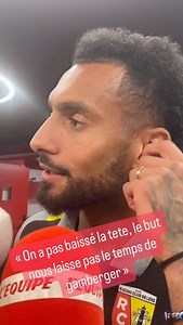 Réaction de FUlgini après Séville - RC Lens #liguesdeschampions | Lensois.com
