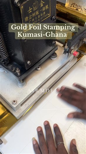 Gold Foil Stamping: Elevate Your Print Designs