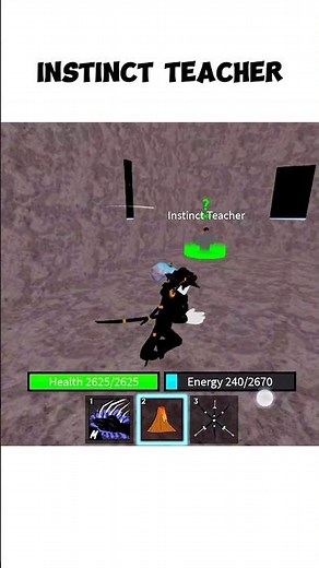 Instinct Teacher Location in Blox Fruit 😃