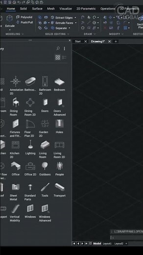 🧱 Speed up your design with the BricsCAD Block Library!