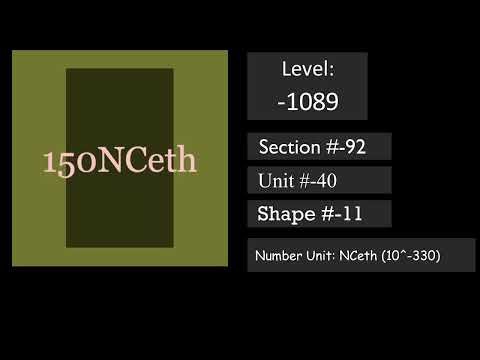 2048 Negative Level Tiles 【Part #10】Level -1025 ~ -1200 (2.78DCeth to 58.0VCeth)