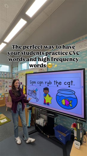 Are you looking for fun and engaging ways to read CVC words with your little learners? Then check out this resource 🤩 You can use it with your whole class or in small groups! Students read the sentence and match the picture to the sentence 🤓 . . . #teachertok #kindergartenliteracy #kindergarten #teacherideas #teachertips teachervlog teachergram elementaryteacher teachertips teachersharingideas education kindergartenteacher teacherlife teacherworking teacherspayteachers teacherresources tptteac