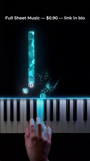 How to play Vegeta's Sacrifice on Piano – Easy Tutorial 🎹 #dragonballz #piano