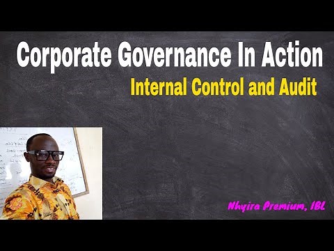 Corporate Governance In Action - Internal Control and Audit
