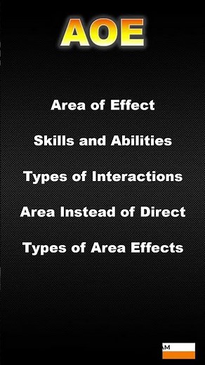 AOE - What is an AOE in Gaming