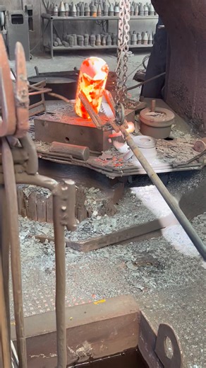 Inside the factory Watch This Metal Get Shaped—So Satisfying! #process #forging #blacksmith #metalworking #fblifestyle | Inside the factory