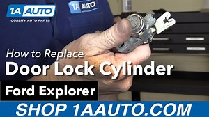 How to Replace Door Lock Cylinder 2006-10 Ford Explorer