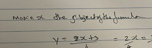 Make x the subject of the formula: y = (2x 3)/4... | Filo