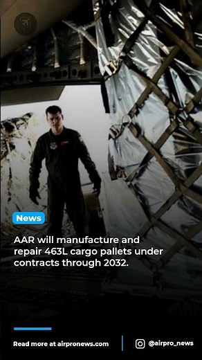 AAR Secures $450M U.S. Air Force Cargo Pallet Contracts