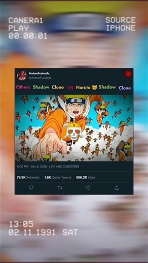 Others Shadow clone vs Naruto Shadow Clone jutsu #anime #naruto #shorts