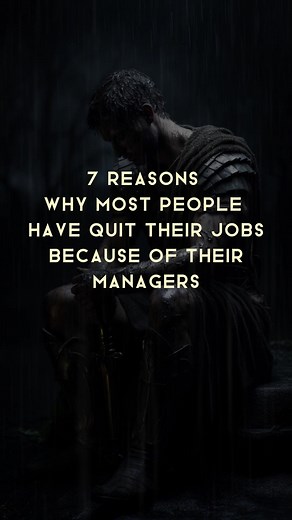 7 Reasons Why Most People Have Quit Their Jobs Because Of Their Managers. #moveinsilence #Job #Toxic #Workplace #ATWork #toxicworkplaces #Foryou #fyp #mindset #motivation #inspirationalstories #toxicworkenvironments #toxicworkenvironmentss #toxicjobnomore #toxicjobplaces #toxicjobsituation #Managers #workfriends #inspirationalquotes
