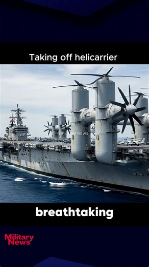 81K views · 1.5K reactions | Taking off helicarrier | military news | Facebook