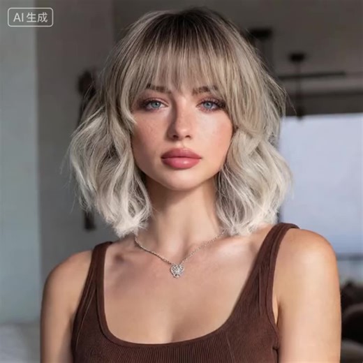 Platinum Blonde Long Curly Hair Middle Part Loose Wave Wig for European American Style Natural Fluffy Lightweight Smooth #bodywavewigs #bodywavebundles #naturalwigs #wingirlhairreview #blondewigs #613frontalwig #wingirl13x6bodywavewig #bodywavegluelesswig #wigseller #curlyvpartwig