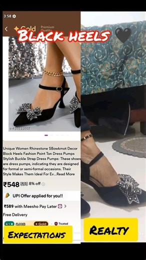 Stylish Heels from Meesho 👠 | Party Wear on Budget‪@Meesho‬#ytshorts #shorts #fashion #heels #new