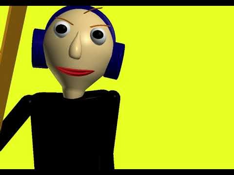 Baldi looks for the bad student! Oh noes! It's YOU!