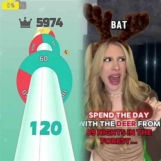 Spend the day with the DEER in 99 NIGHTS IN THE FOREST on ROBLOX…