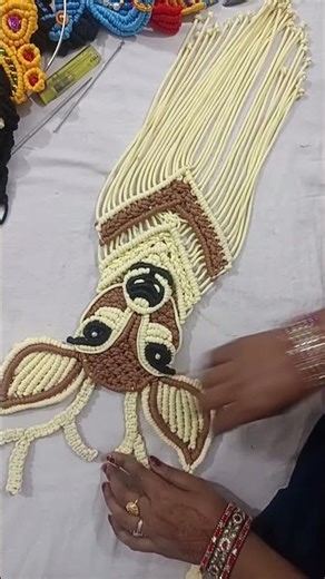 If macrame deer is live!/macrame Deer wall hanging/#macrame/#shorts/#yt/#ytshorts